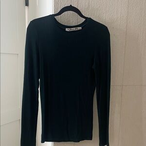 Michael Stars Long Sleeve Ribbed Top S